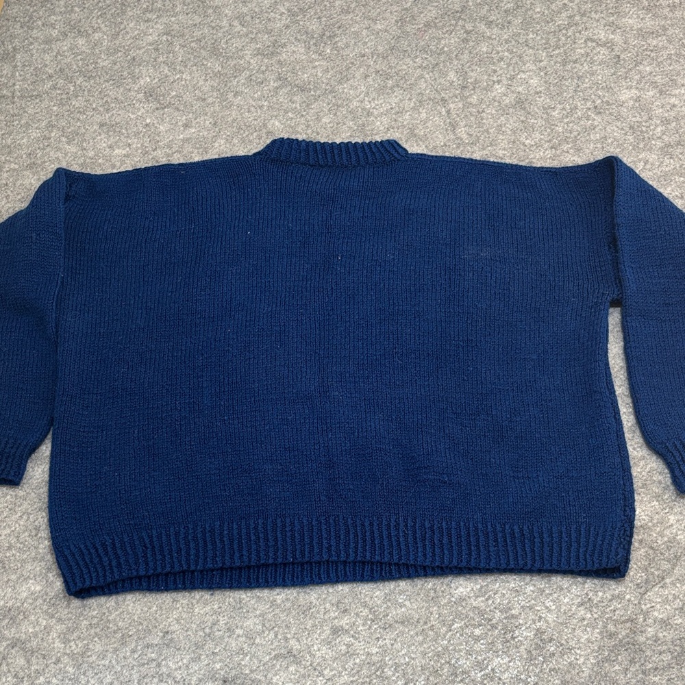 Vintage Home Knit Toronto Blue Jays Navy Sweater - Picture 7 of 7